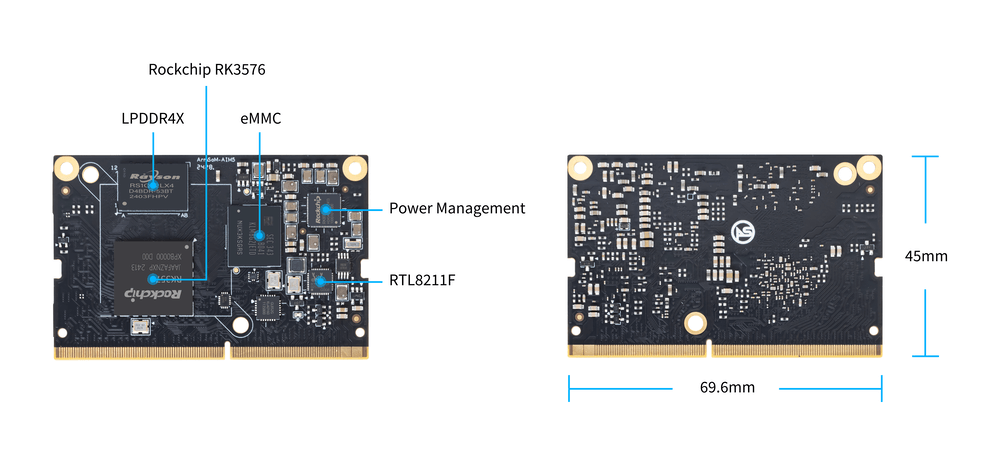 ArmSoM-AIM5-front & back