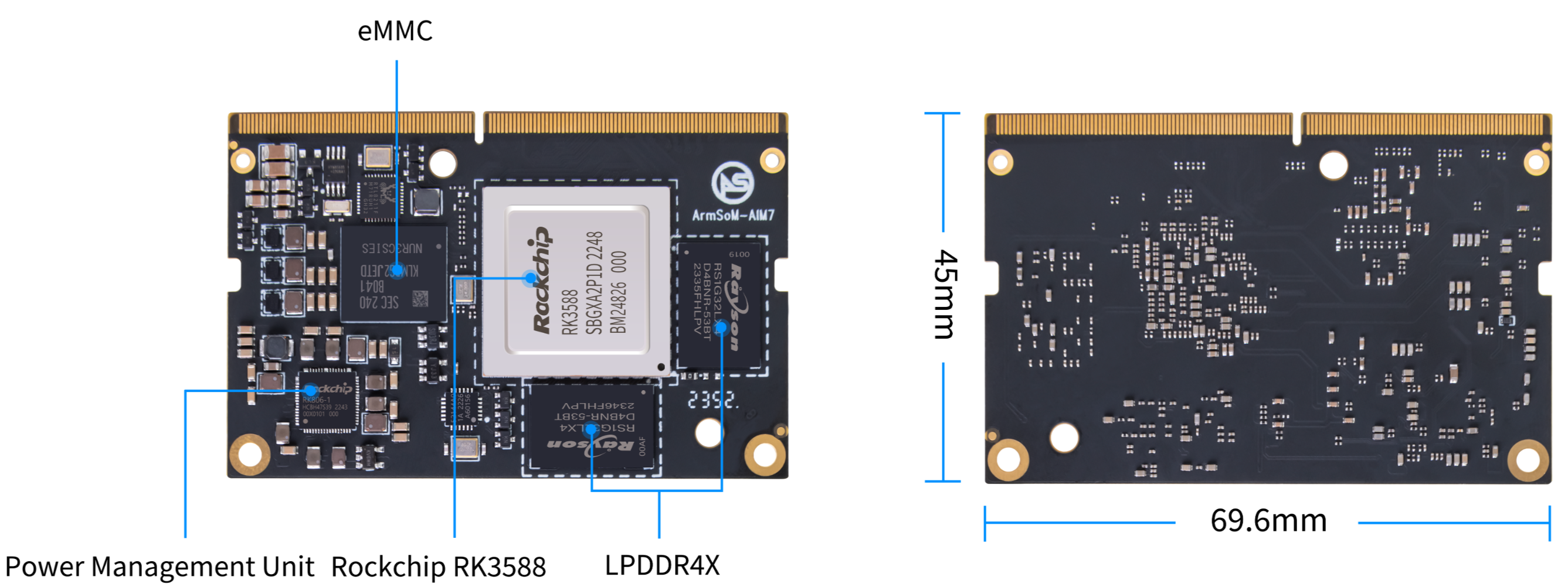 ArmSoM-AIM7-front & back