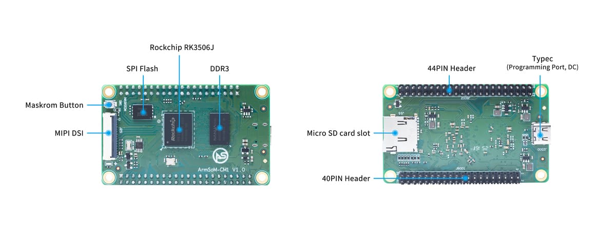 ArmSoM-CM1-front & back